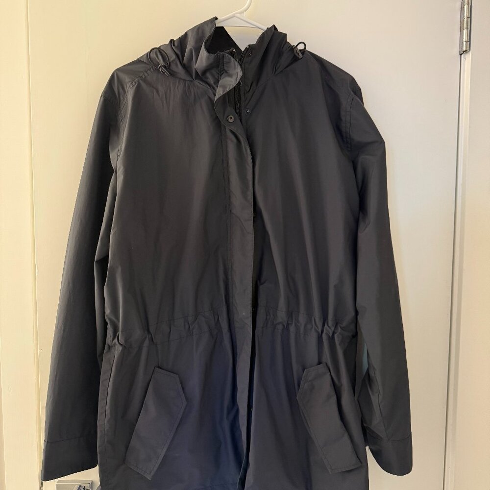 Everlane | Navy lightweight rain jacket men's BARELY WORN